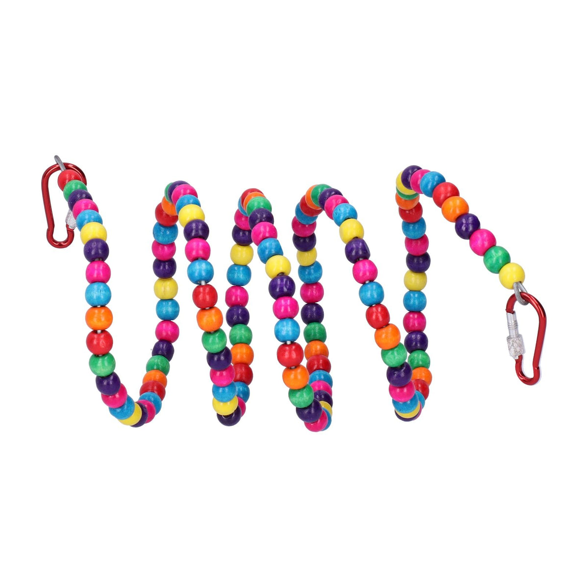 Colourful Flexible Rope Perch and Swing for Birds
