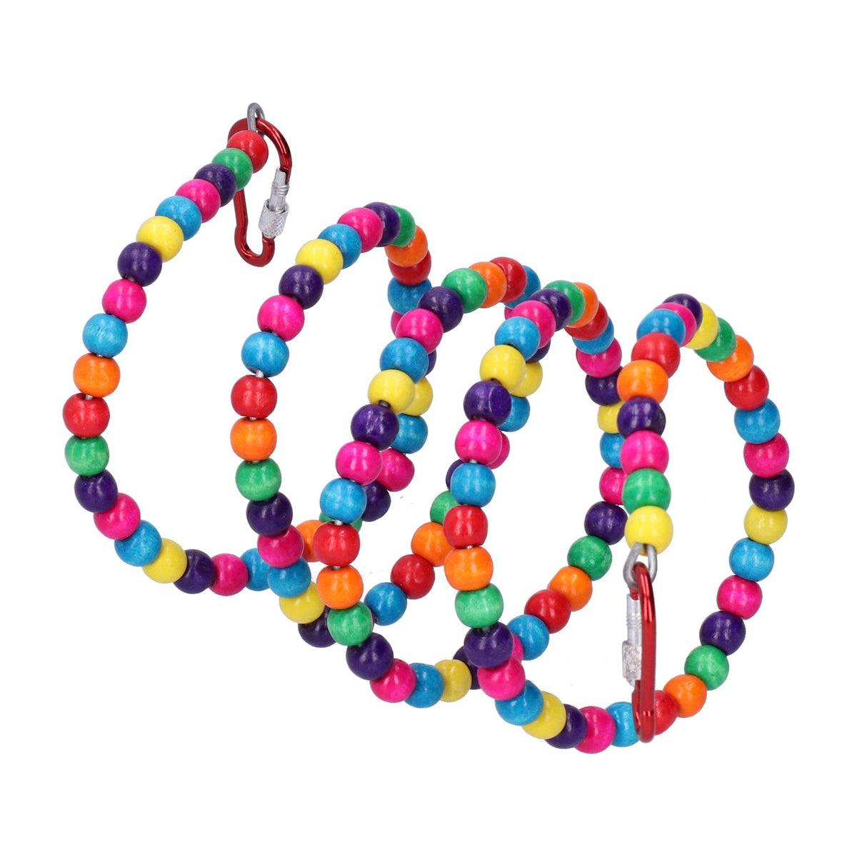 Colourful Flexible Rope Perch and Swing for Birds