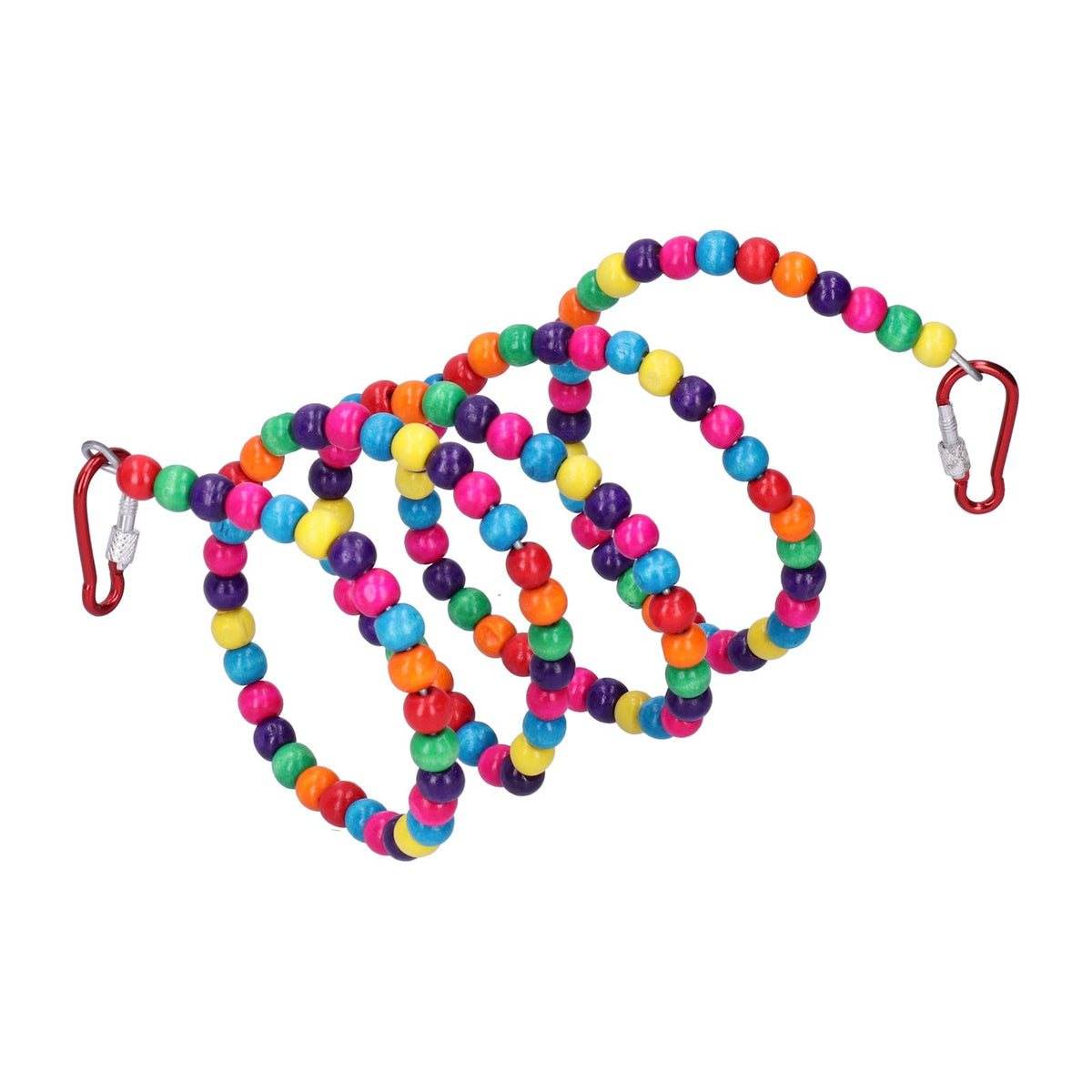 Colourful Flexible Rope Perch and Swing for Birds