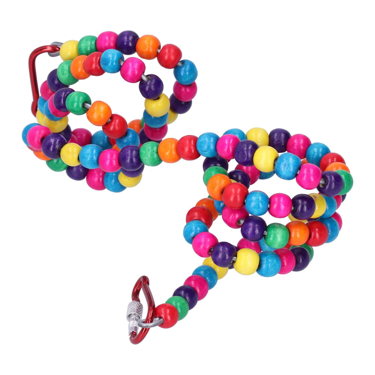 Colourful Flexible Rope Perch and Swing for Birds