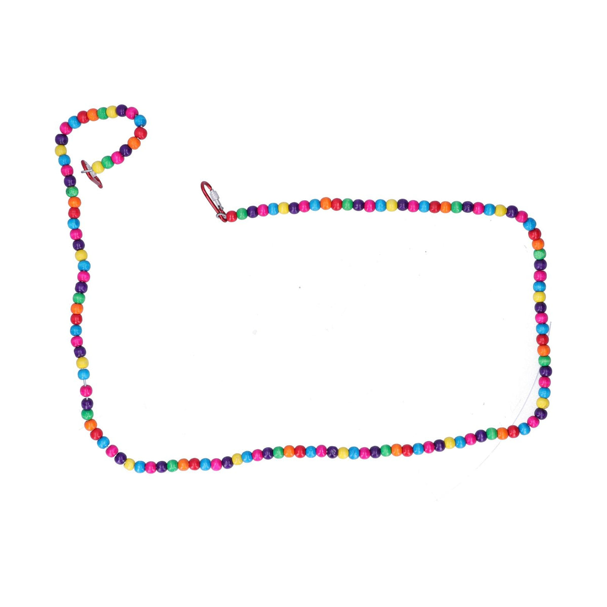 Colourful Flexible Rope Perch and Swing for Birds
