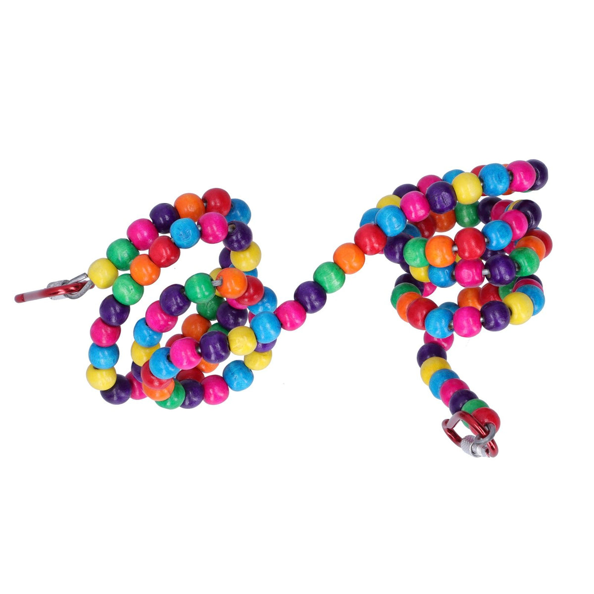 Colourful Flexible Rope Perch and Swing for Birds