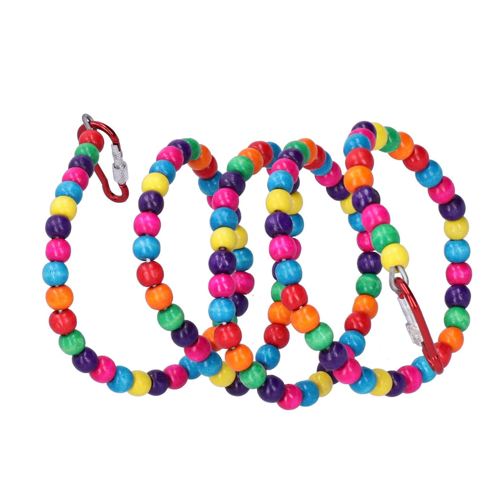 Colourful Flexible Rope Perch and Swing for Birds