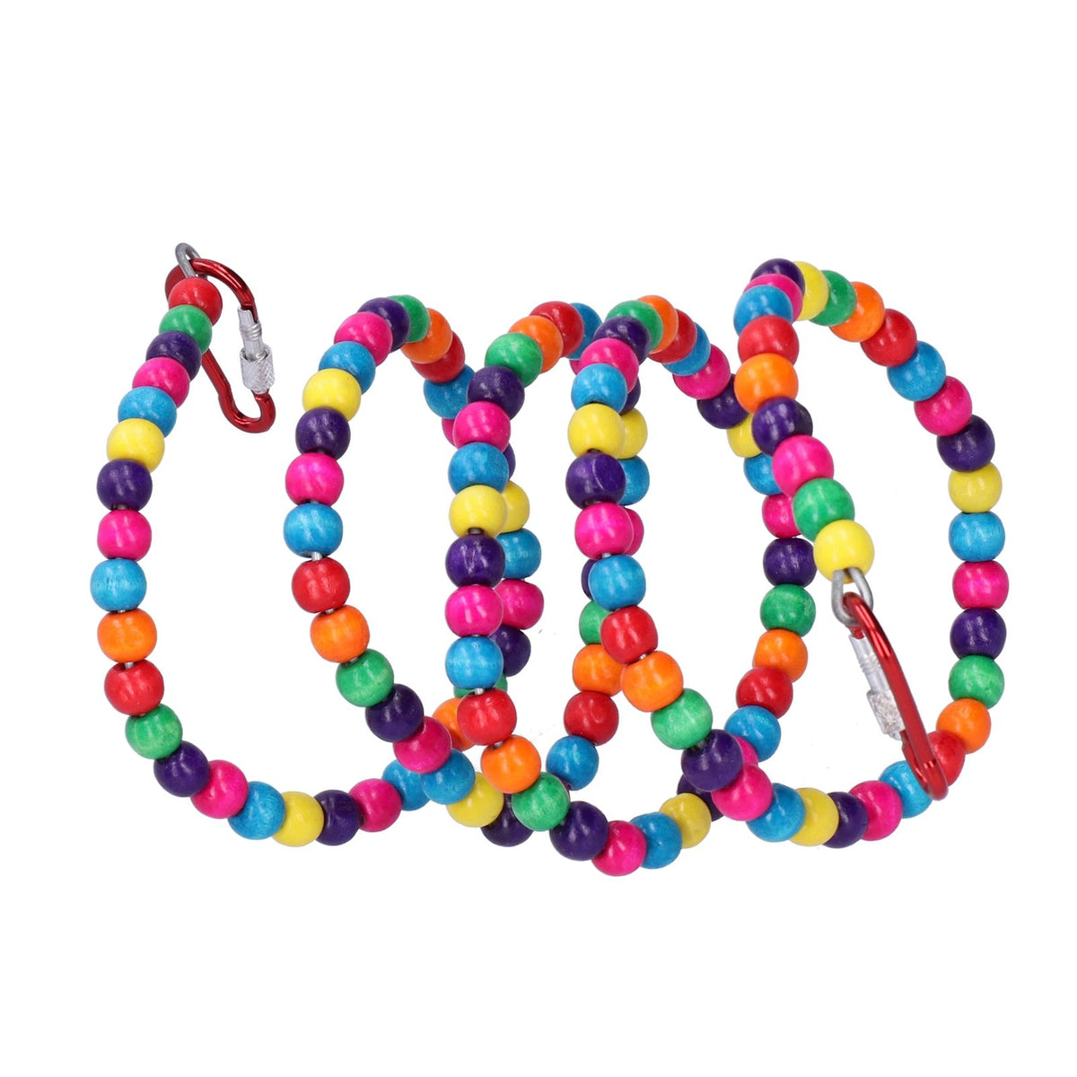 Colourful Flexible Rope Perch and Swing for Birds
