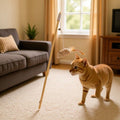 Wooden Pole Cat Tease Stick Dr Pet Sisal Mouse Fun Cat Stick