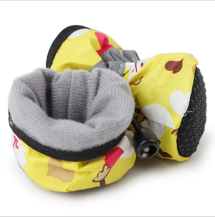 Non-Slip Dog Shoes – Blue Monkey, Size 1