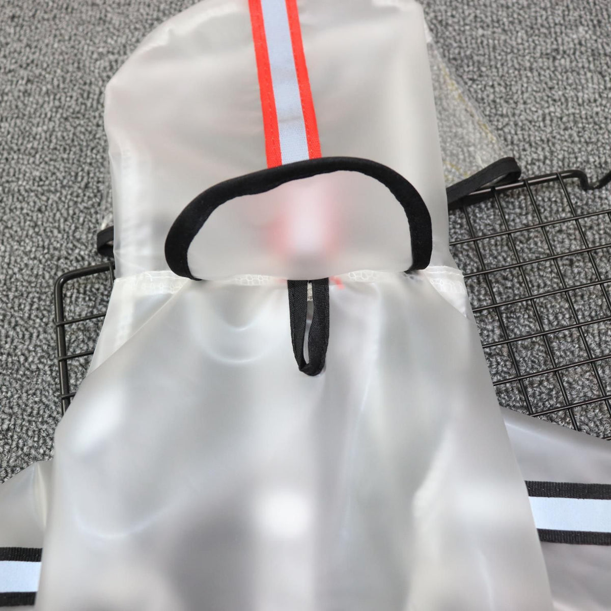 Frosted Waterproof Dog Raincoat – Size to Confirm