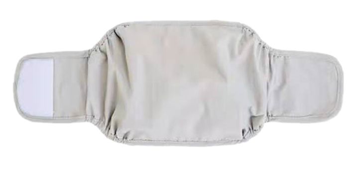 Camouflage Male Dog Belly Band – Grey, XL