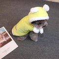Warm Two-Legged Pet Suit – Yellow, XXL