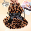 Leopard-Print Two-Legged Dog Dress – XXL