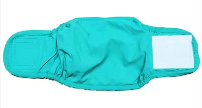 Camouflage Male Dog Belly Band – Green, XS