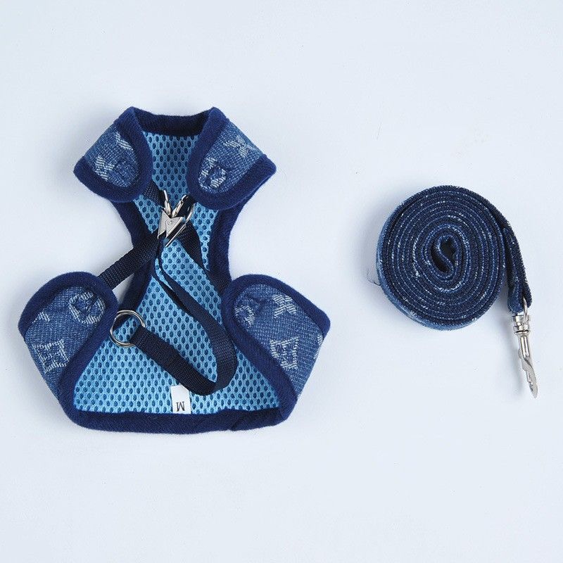 Cowboy Dog Harness and Leash Set – Medium