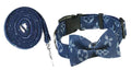 Cowboy Dog Collar, Bow Tie and Leash Set – Large