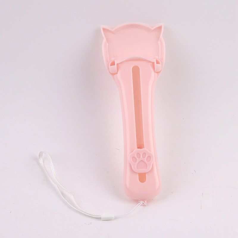 Cat Treat Paste Dispensing Spoon – Pink