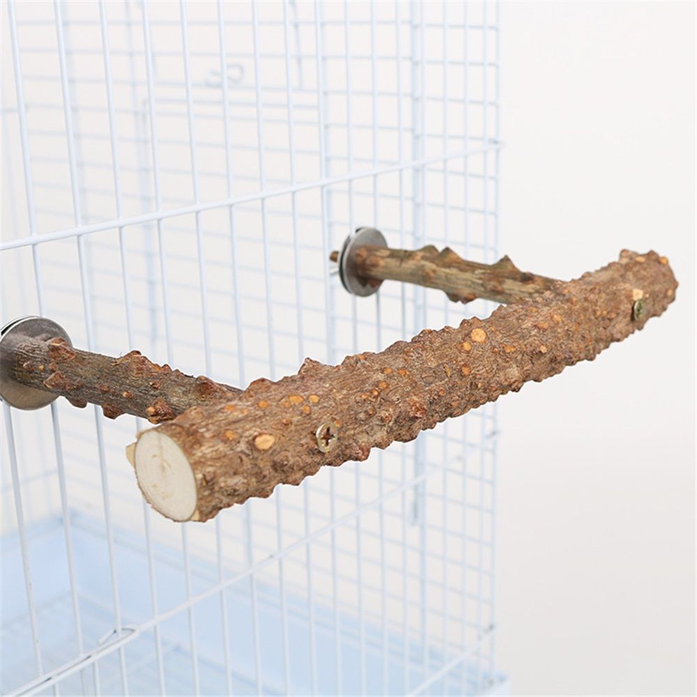 Large Natural Pepper Wood Parrot Perch