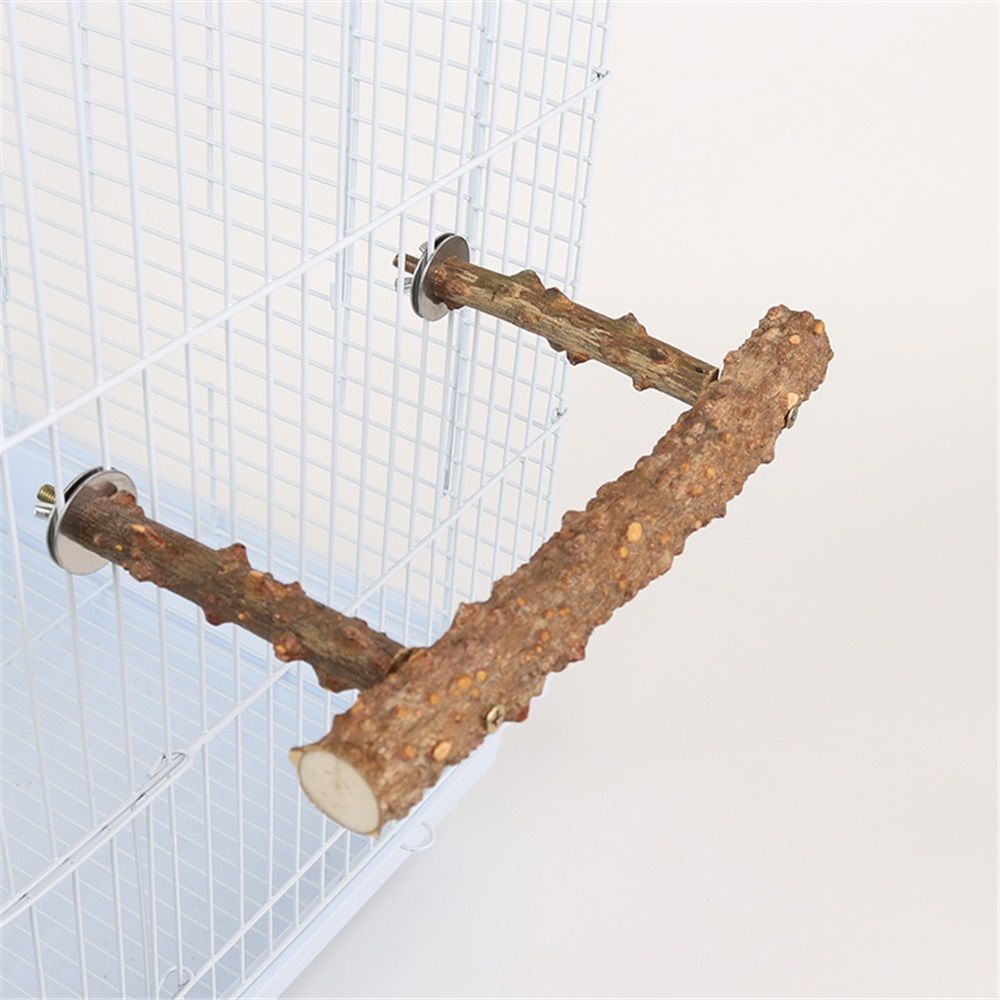 Large Natural Pepper Wood Parrot Perch