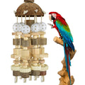 Medium Natural Wood Parrot Chew Toy