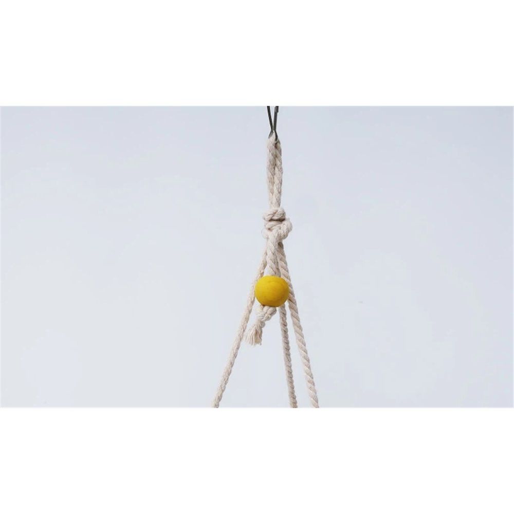 Cotton Bird Swings with Chew Toys – 2 Pack