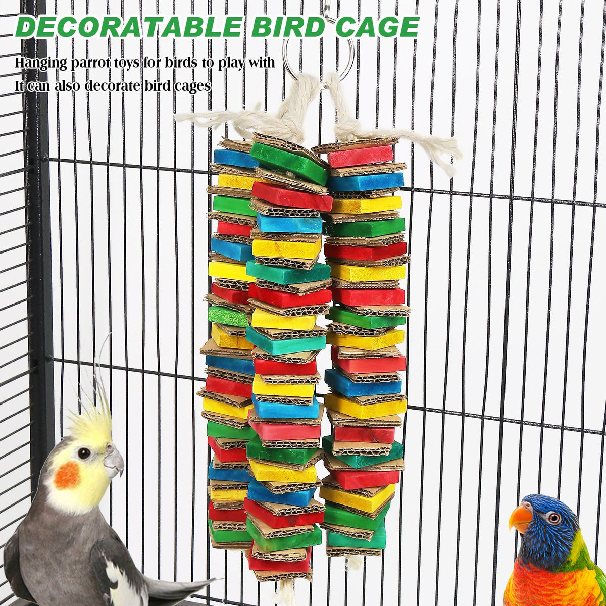 Shredding Tower Bird Toy