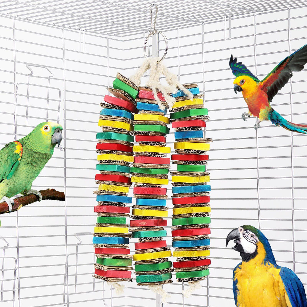 Shredding Tower Bird Toy