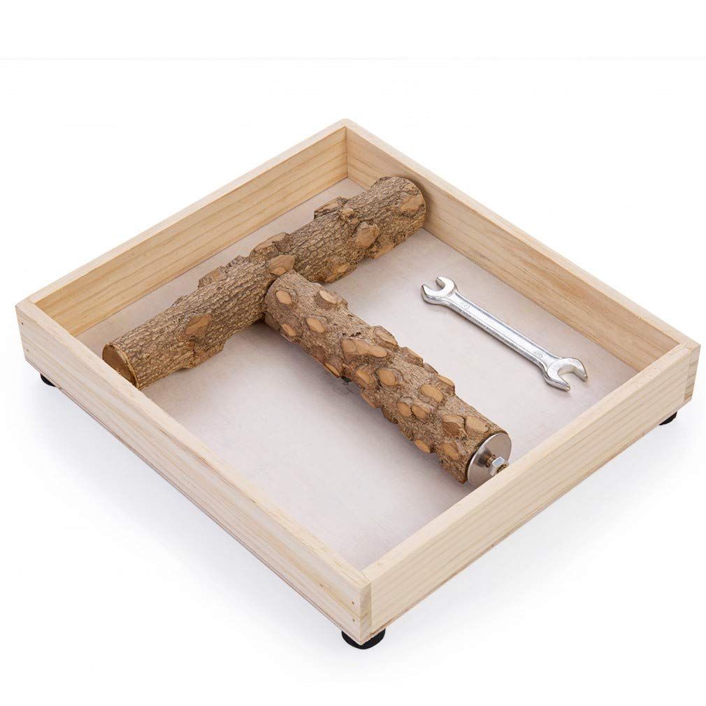 Portable Tabletop T-Stand for Parrots
