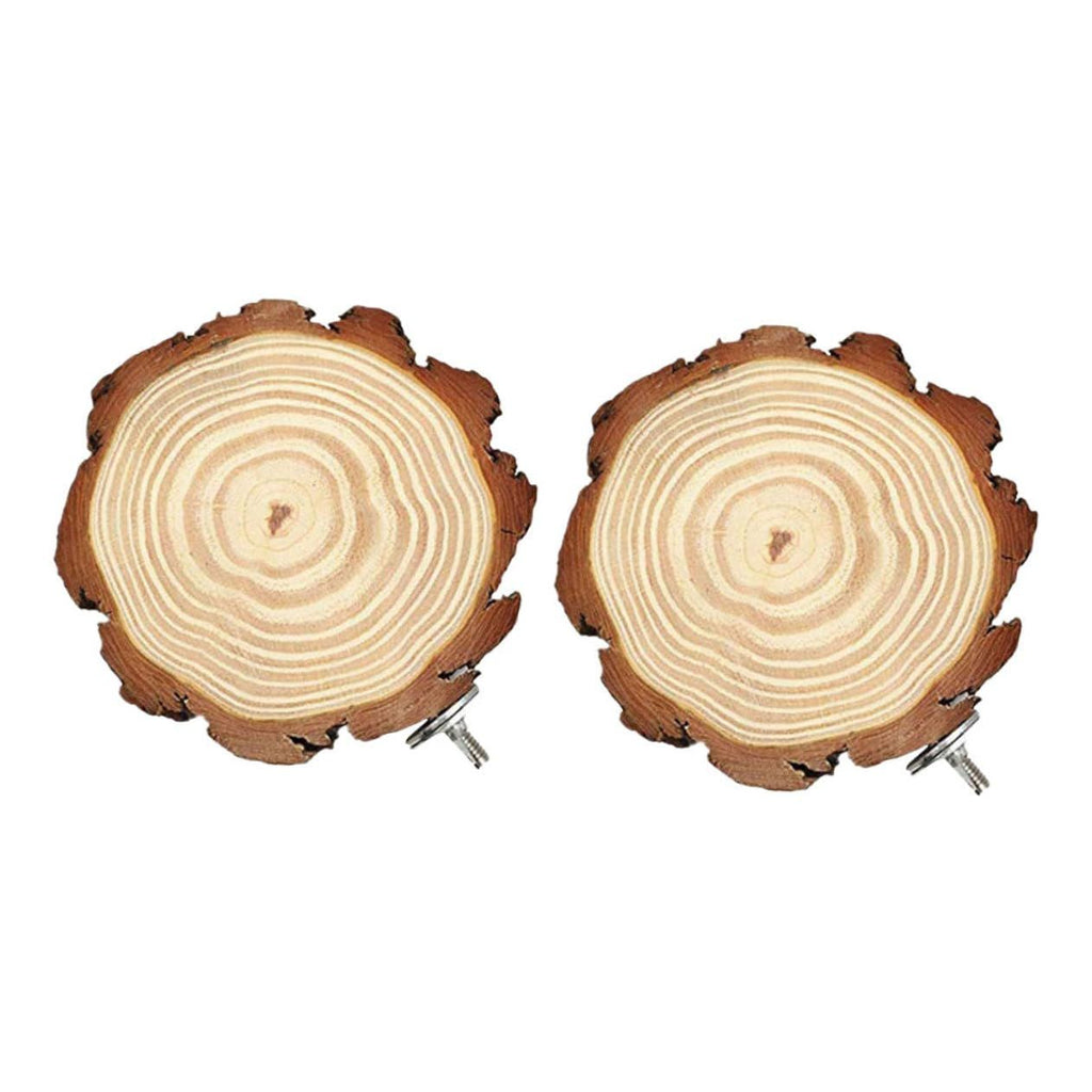 Round Bird Cage Perches – 2 Pack