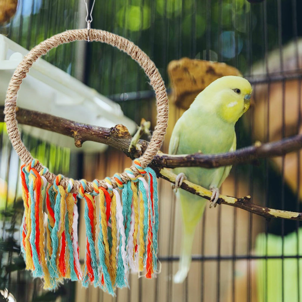 Hanging Foraging and Chew Toy for Parrots
