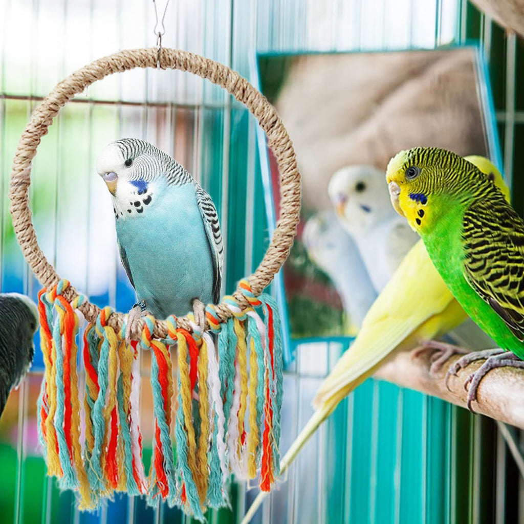 Hanging Foraging and Chew Toy for Parrots