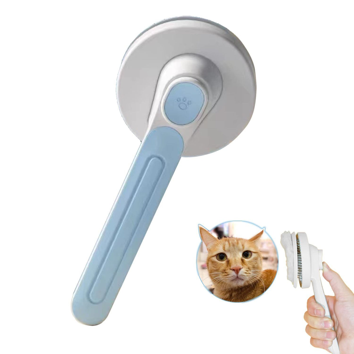 Cat Brush for Shedding-Cat Brushes for Indoor Cats Long Short Hair-Cat Grooming Brush for Massages Cat Comb Pet Brush