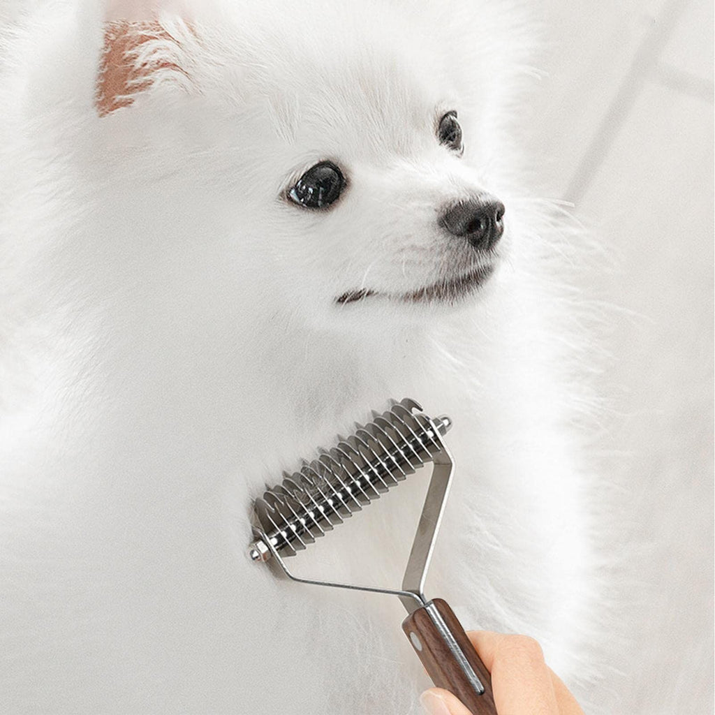 Dog Deshedding Undercoat Rake