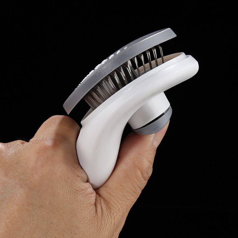 Self-Cleaning Cat Grooming Brush
