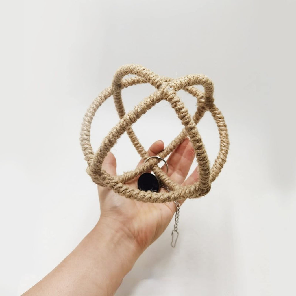 Hanging Chewing Ball with Bell for Birds