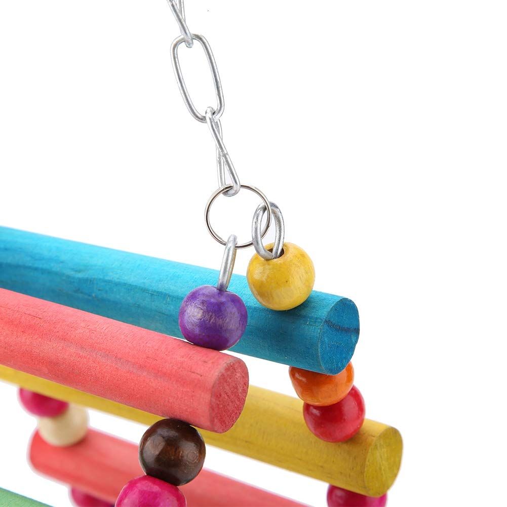 Triangle Bird Swing with Ladder and Bells