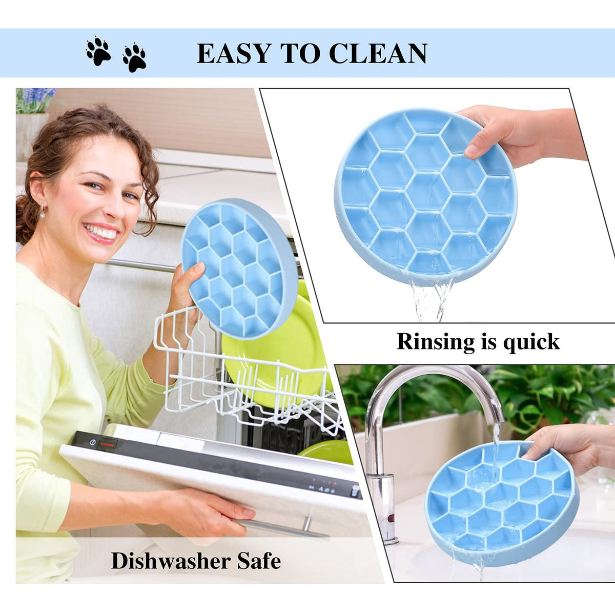 Silicone Slow Feeder Bowl for Dogs
