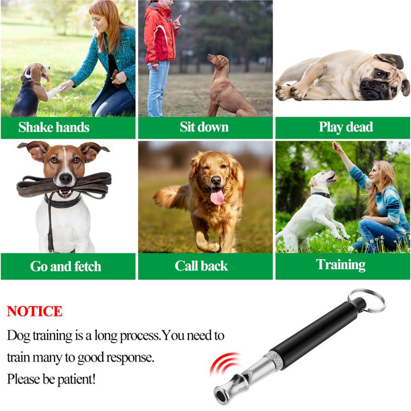 2-Pack Dog Whistle, Stop Barking, Dog Whistle to Stop Barking, Dog Training Control,Professional Ultrasonic Dog Training Tool