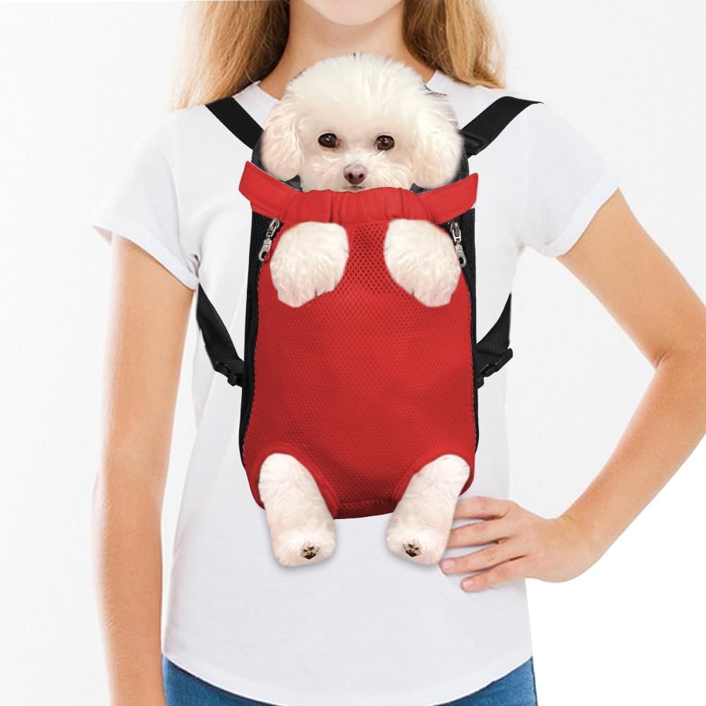 Pet Carrier Backpack, Adjustable Dog Carrier Backpacks, Dog Backpack Carrier, Dog Hiking Backpack, Dog Travel Backpack-L