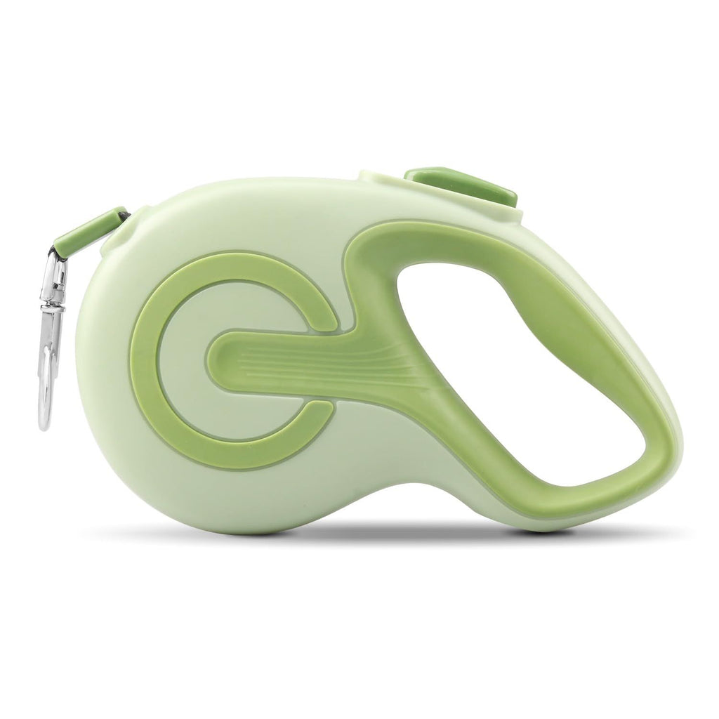 16ft Retractable Dog Leash – Green