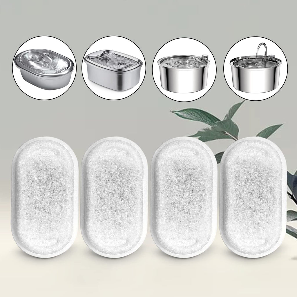 Stainless Steel Pet Fountain Filter Set