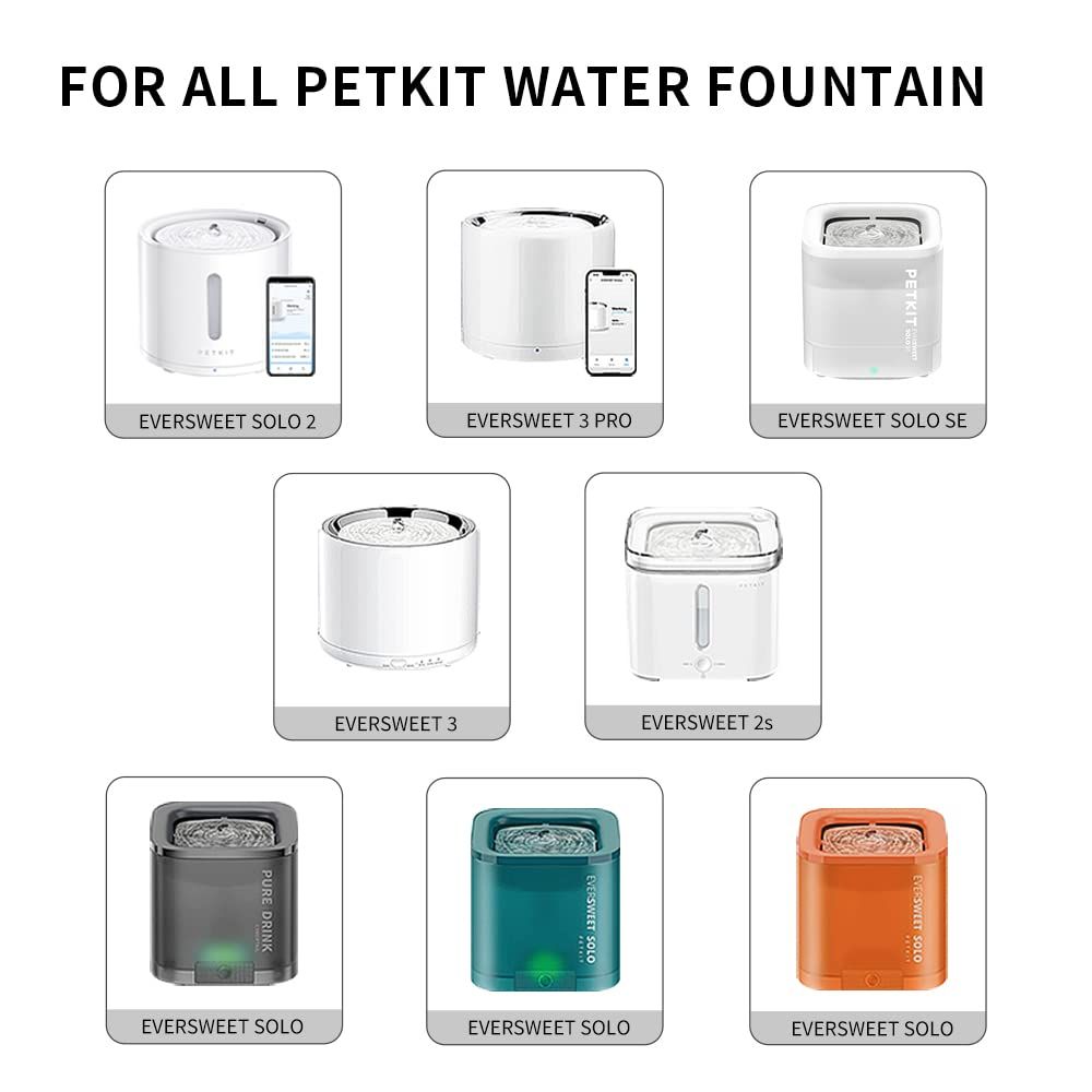 Pet Water Fountain Replacement Filter Units