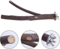 Natural Wooden Parrot Perch and Play Stand