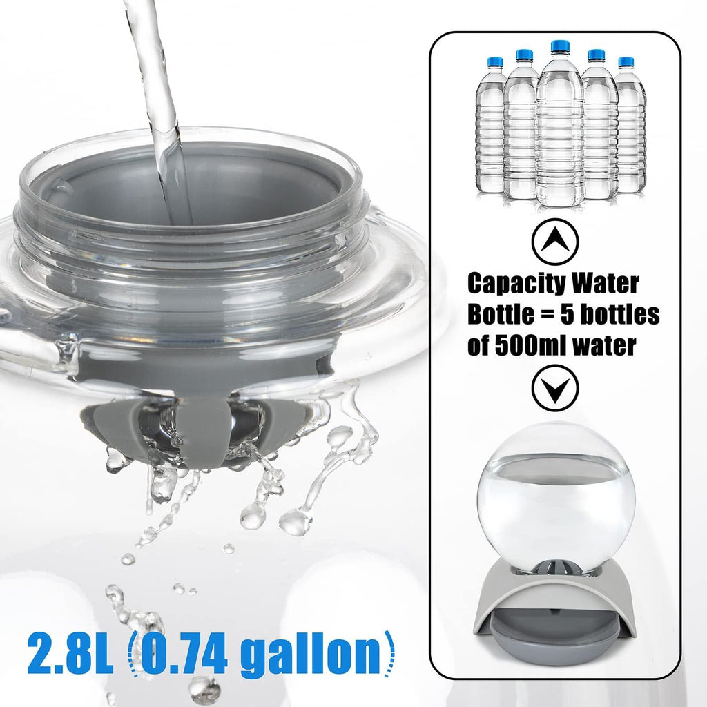 2.8L Gravity Pet Water Dispenser