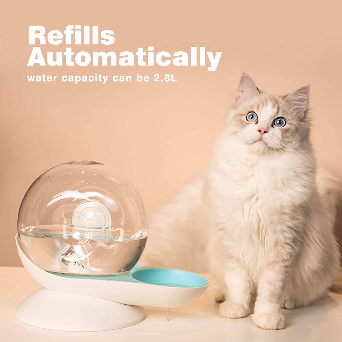 Automatic Water Dispenser for Cats and Small Dogs