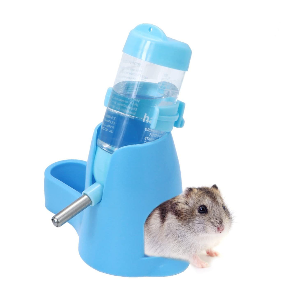 3-in-1 Hamster Water Bottle and Feeding Station