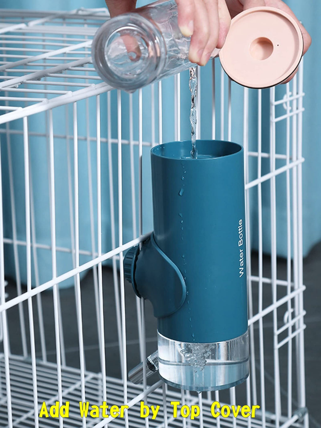 Leak-Resistant Dog Cage Water Dispenser