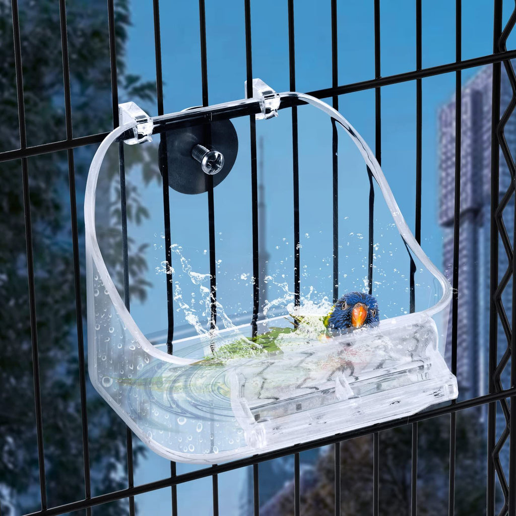 Acrylic Hanging Bird Bath