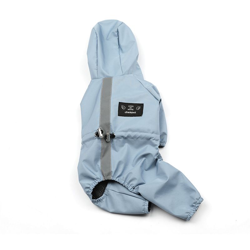 Reflective Waterproof Pet Jacket with Leash Opening
