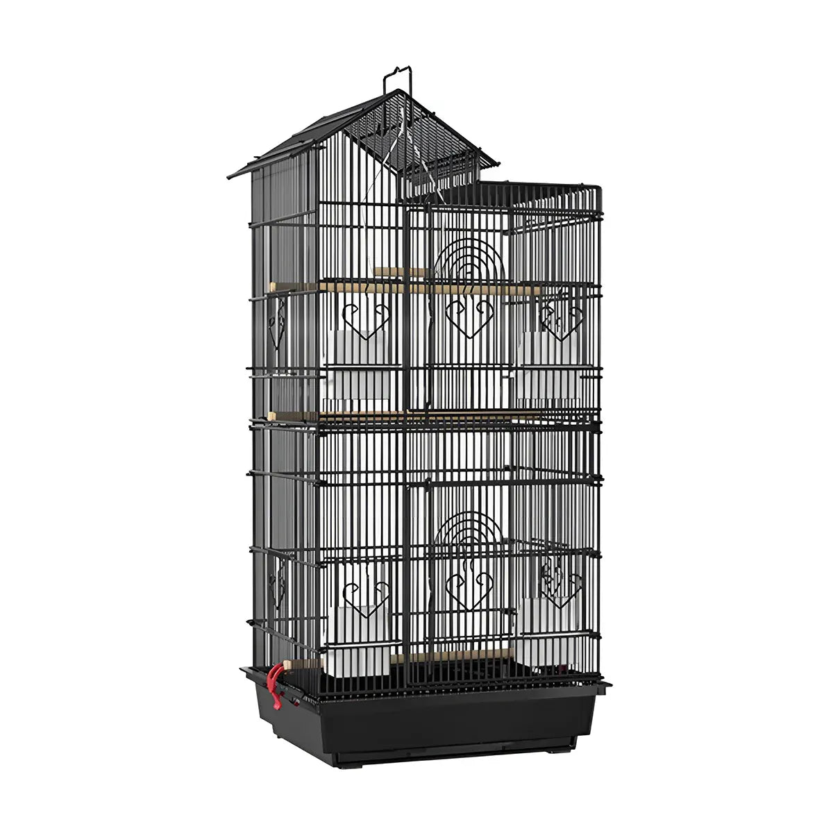 Large Luxury Villa-Style Metal Bird Cage