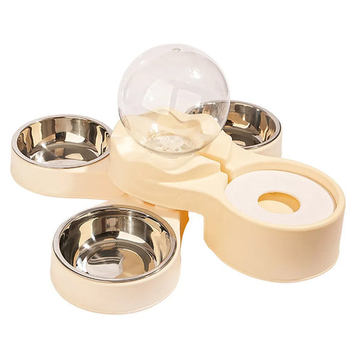 1.5L Feeding and Water Station for Cats and Small Dogs