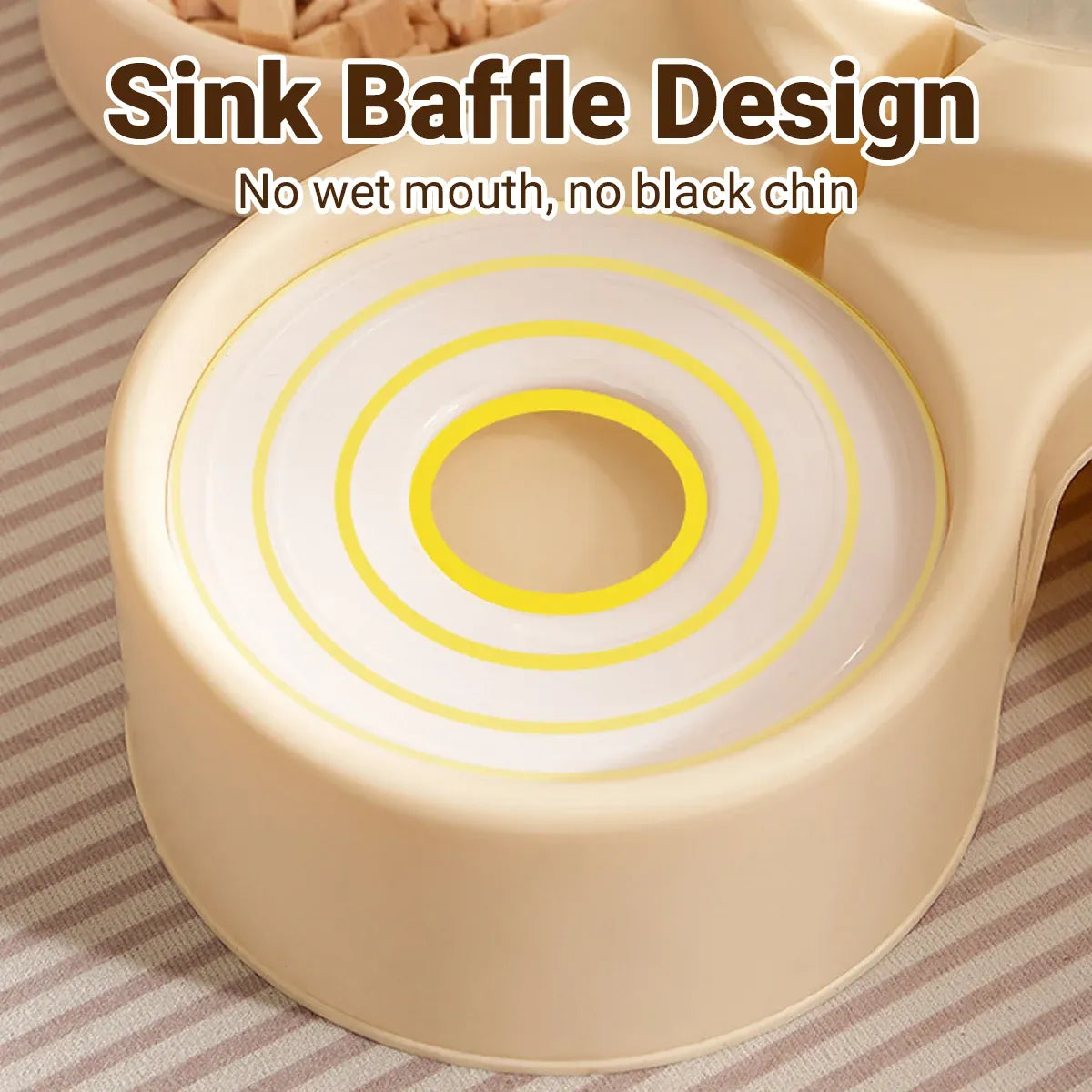 1.5L Feeding and Water Station for Cats and Small Dogs