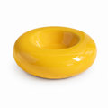 50ml Ceramic Donut Pet Bowl – Yellow